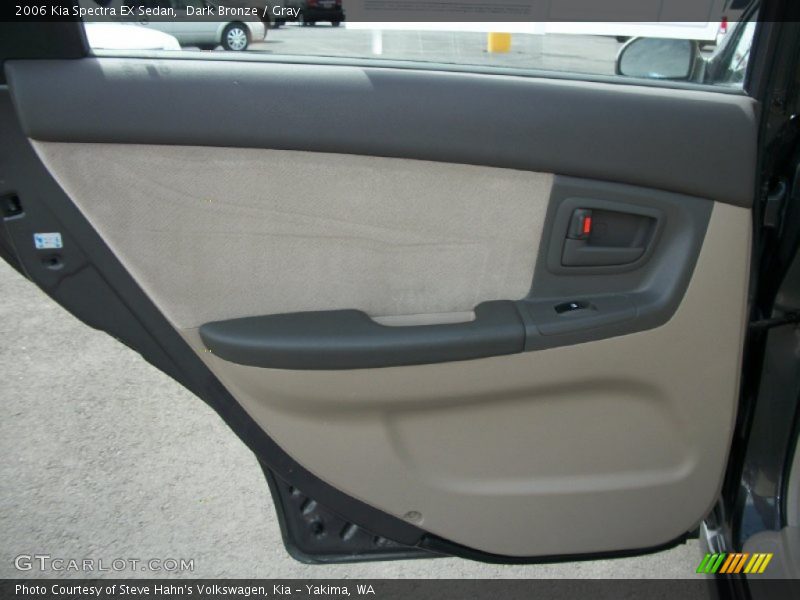 Dark Bronze / Gray 2006 Kia Spectra EX Sedan