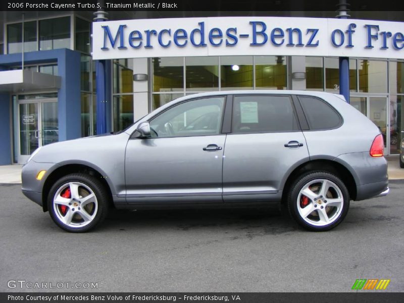 Titanium Metallic / Black 2006 Porsche Cayenne Turbo S
