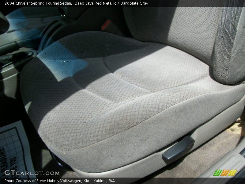 Deep Lava Red Metallic / Dark Slate Gray 2004 Chrysler Sebring Touring Sedan