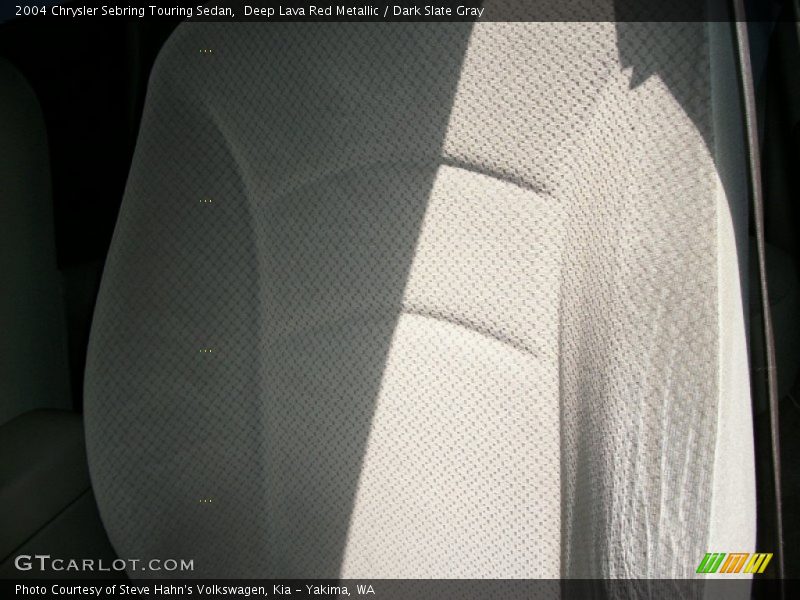 Deep Lava Red Metallic / Dark Slate Gray 2004 Chrysler Sebring Touring Sedan