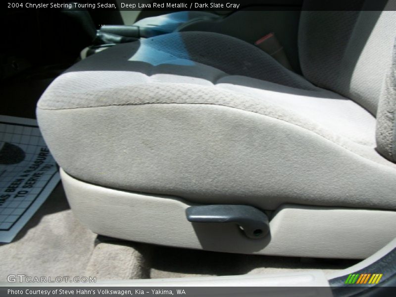 Deep Lava Red Metallic / Dark Slate Gray 2004 Chrysler Sebring Touring Sedan