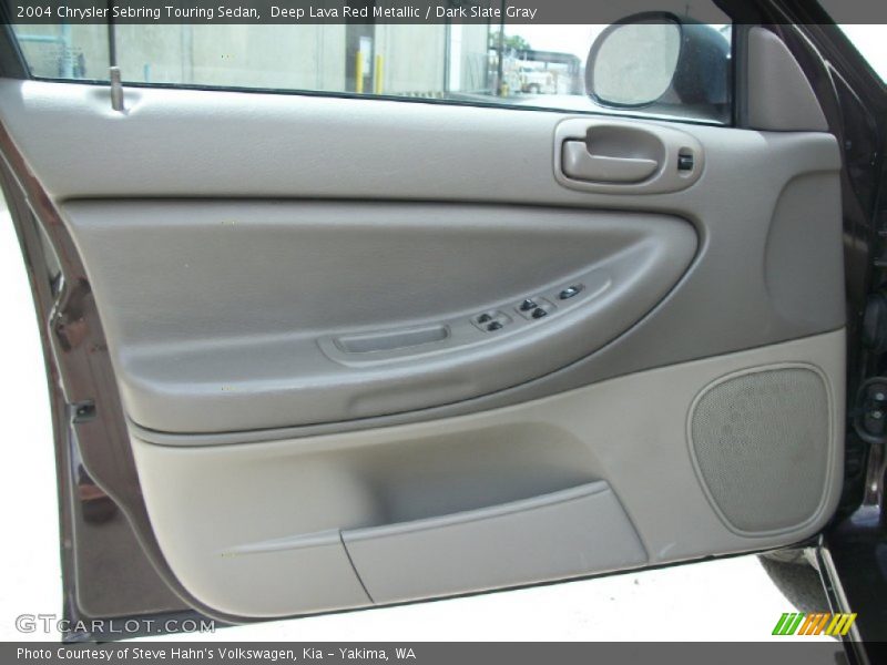 Deep Lava Red Metallic / Dark Slate Gray 2004 Chrysler Sebring Touring Sedan