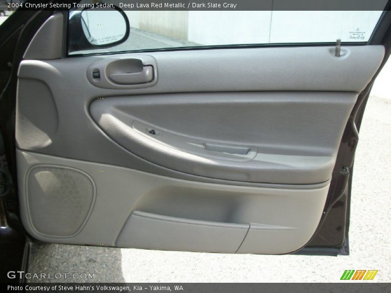 Deep Lava Red Metallic / Dark Slate Gray 2004 Chrysler Sebring Touring Sedan