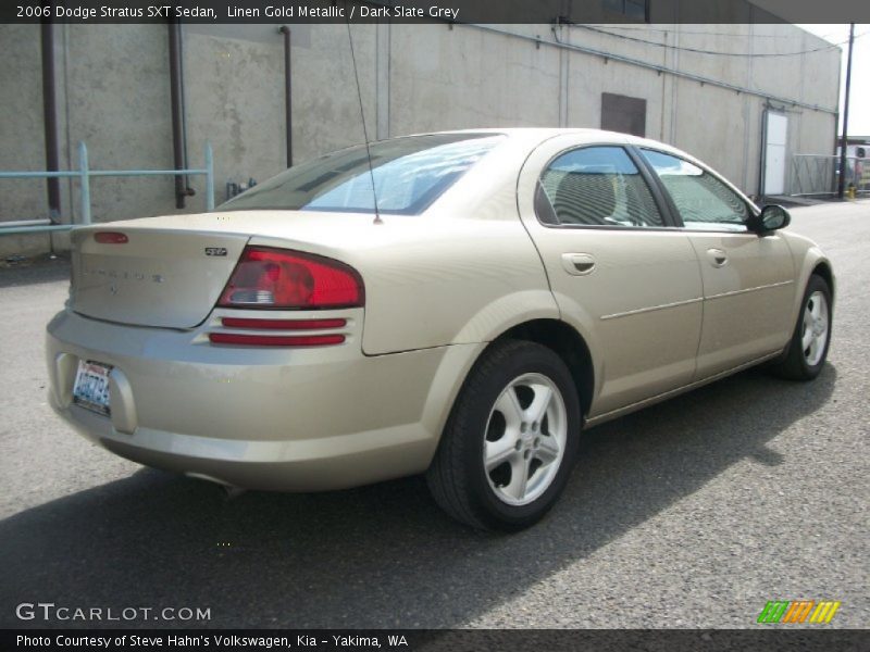 Linen Gold Metallic / Dark Slate Grey 2006 Dodge Stratus SXT Sedan