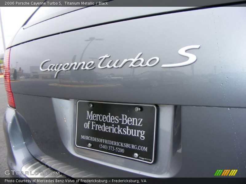 Titanium Metallic / Black 2006 Porsche Cayenne Turbo S