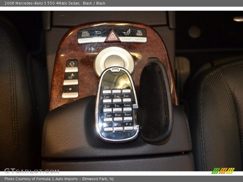 Black / Black 2008 Mercedes-Benz S 550 4Matic Sedan