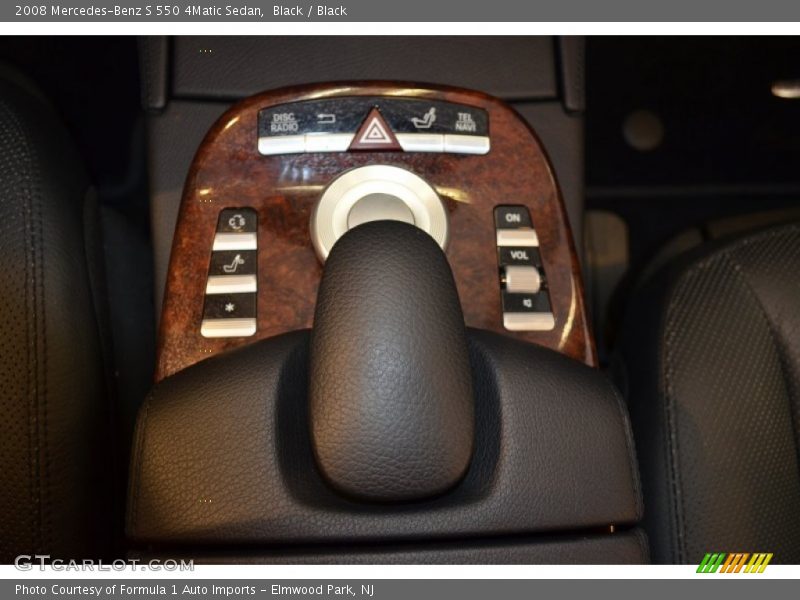 Black / Black 2008 Mercedes-Benz S 550 4Matic Sedan