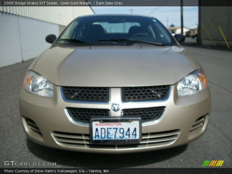 Linen Gold Metallic / Dark Slate Grey 2006 Dodge Stratus SXT Sedan