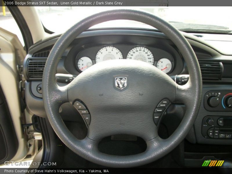 Linen Gold Metallic / Dark Slate Grey 2006 Dodge Stratus SXT Sedan
