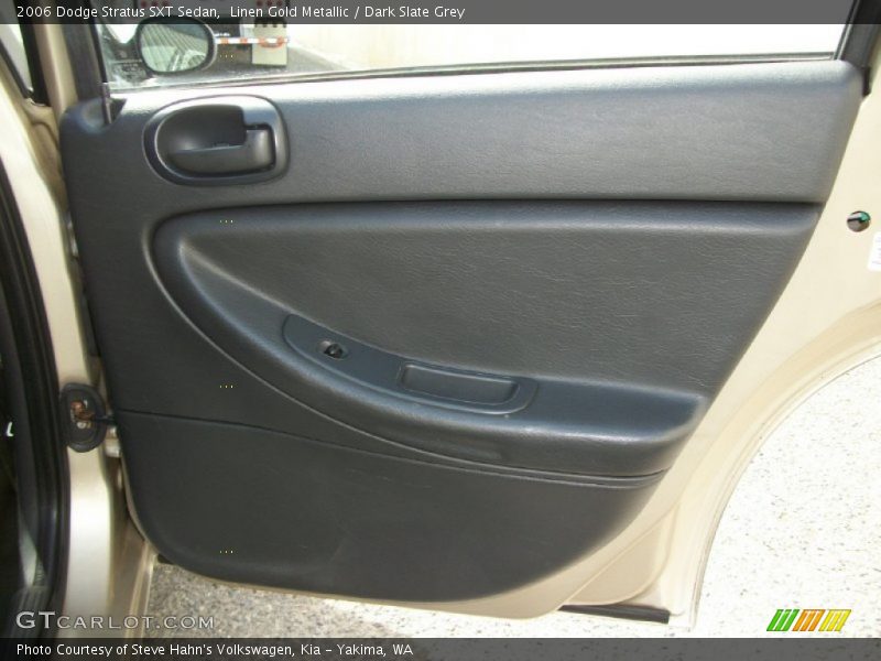 Linen Gold Metallic / Dark Slate Grey 2006 Dodge Stratus SXT Sedan