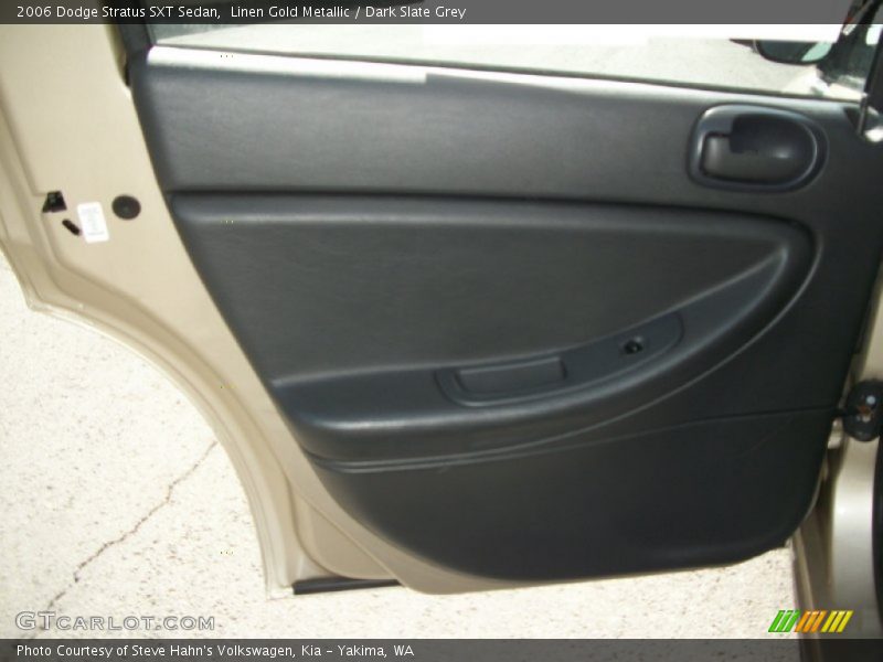 Linen Gold Metallic / Dark Slate Grey 2006 Dodge Stratus SXT Sedan