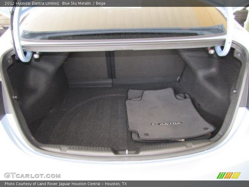 2012 Elantra Limited Trunk