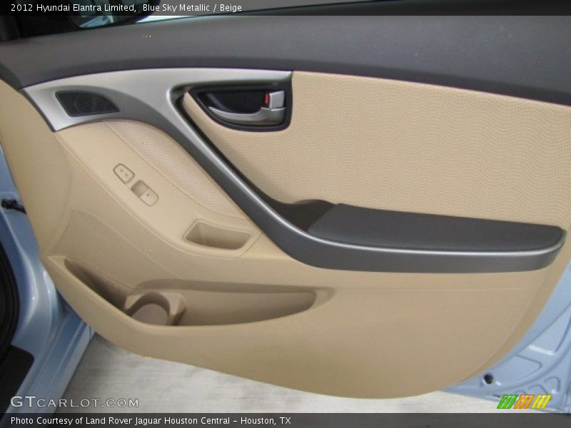 Door Panel of 2012 Elantra Limited