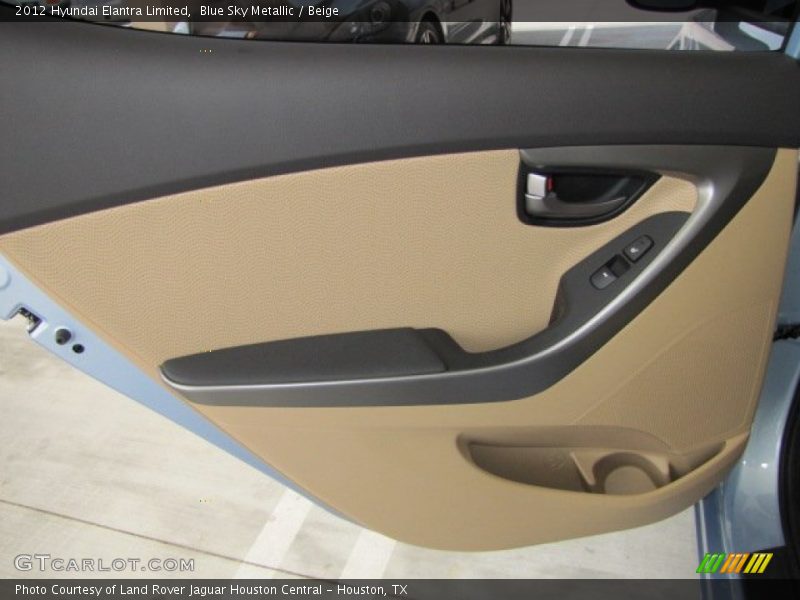 Door Panel of 2012 Elantra Limited