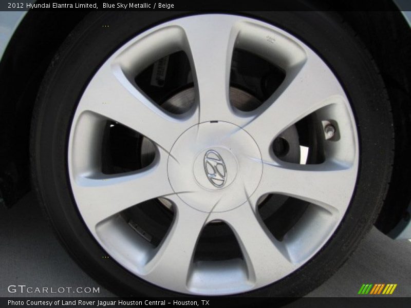  2012 Elantra Limited Wheel