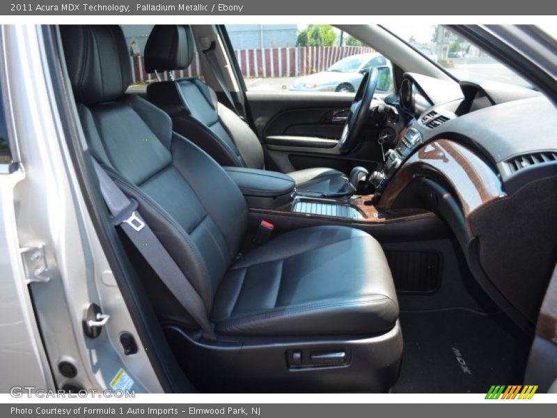 Palladium Metallic / Ebony 2011 Acura MDX Technology