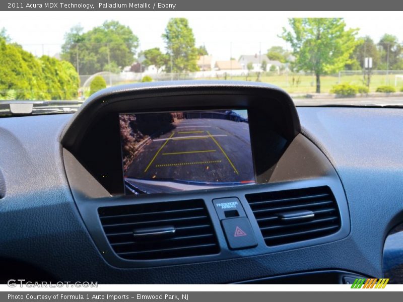 Palladium Metallic / Ebony 2011 Acura MDX Technology