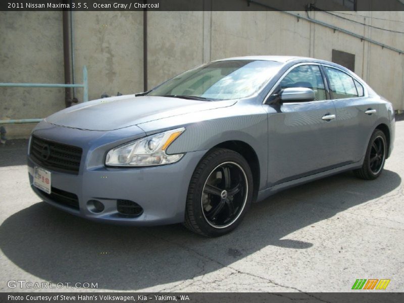Ocean Gray / Charcoal 2011 Nissan Maxima 3.5 S