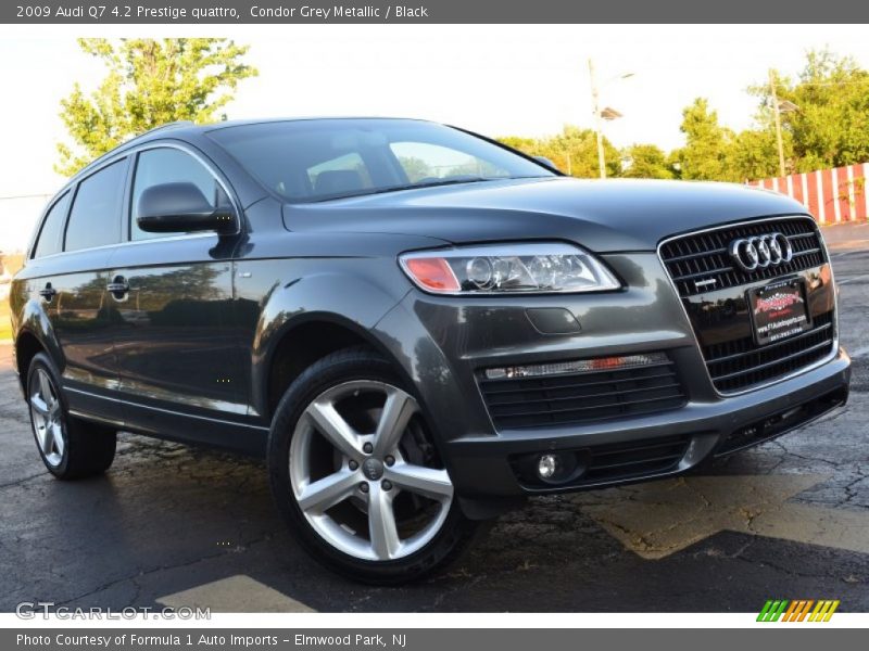 Condor Grey Metallic / Black 2009 Audi Q7 4.2 Prestige quattro