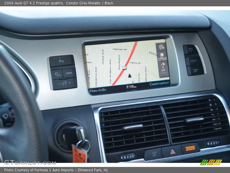 Navigation of 2009 Q7 4.2 Prestige quattro