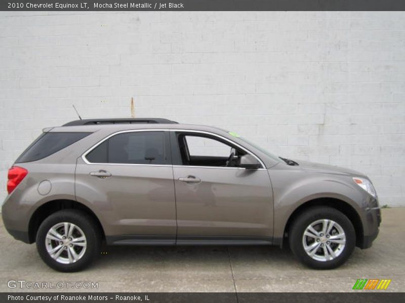 Mocha Steel Metallic / Jet Black 2010 Chevrolet Equinox LT