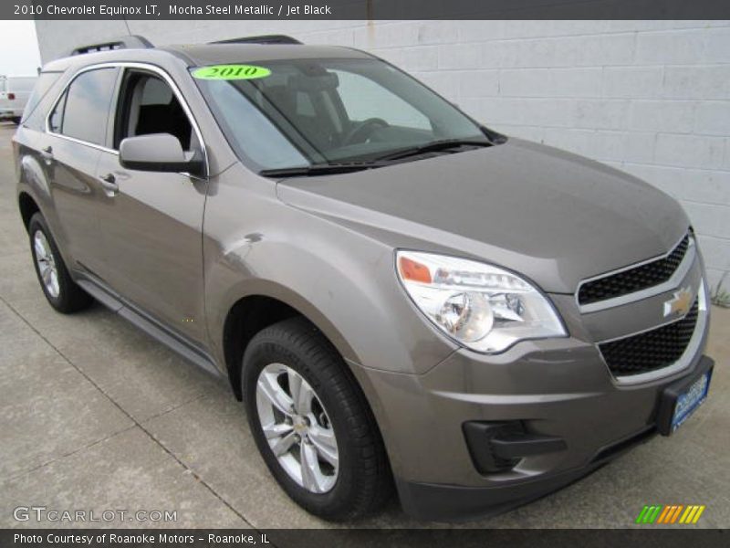 Mocha Steel Metallic / Jet Black 2010 Chevrolet Equinox LT