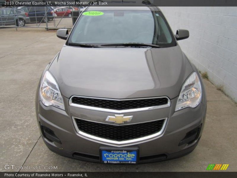 Mocha Steel Metallic / Jet Black 2010 Chevrolet Equinox LT