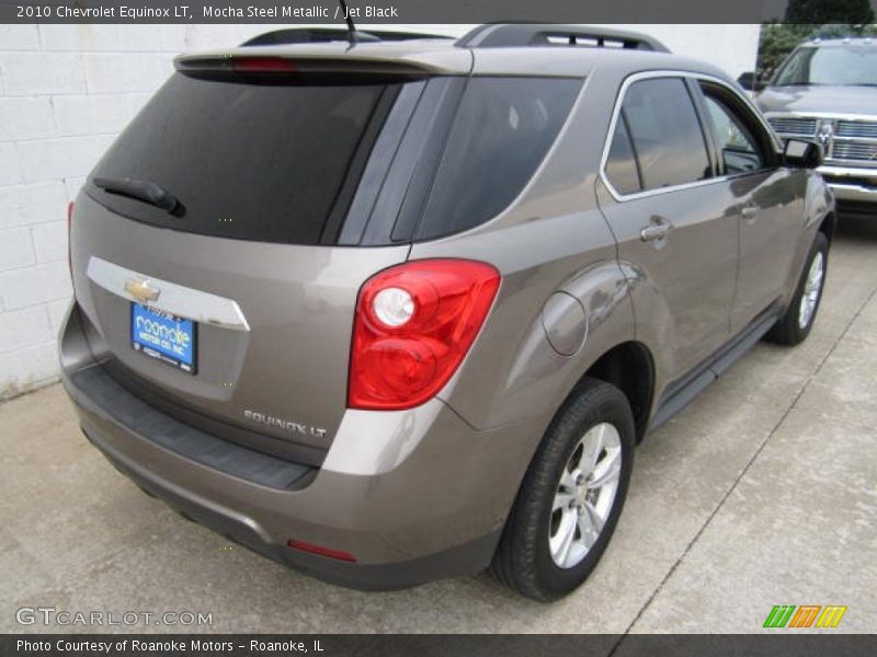 Mocha Steel Metallic / Jet Black 2010 Chevrolet Equinox LT