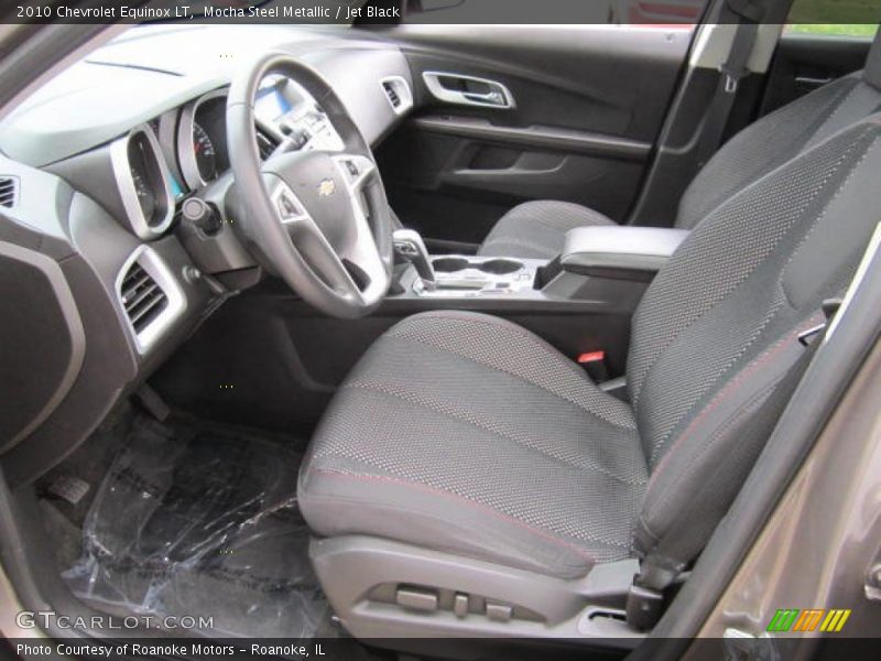 Mocha Steel Metallic / Jet Black 2010 Chevrolet Equinox LT