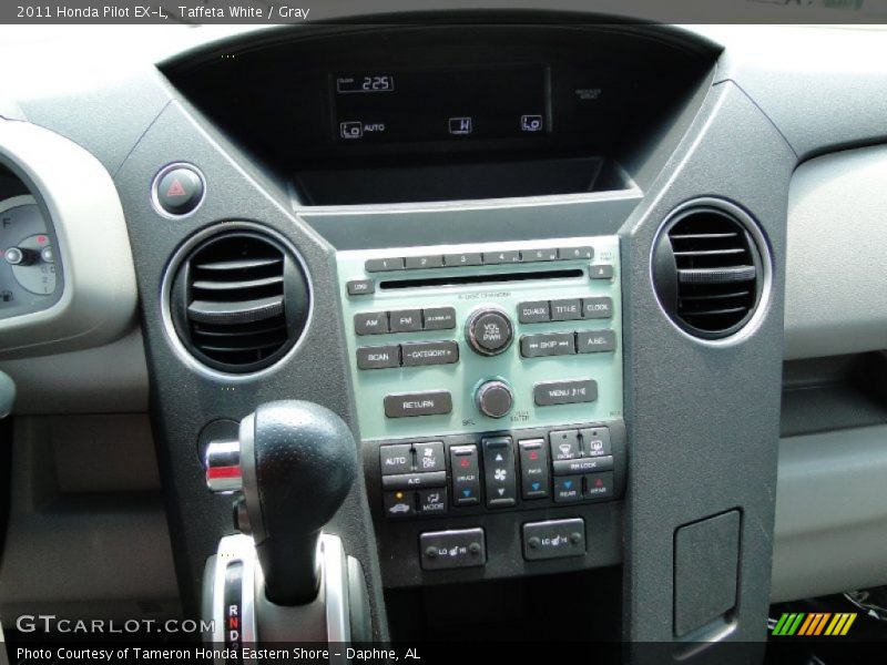 Taffeta White / Gray 2011 Honda Pilot EX-L