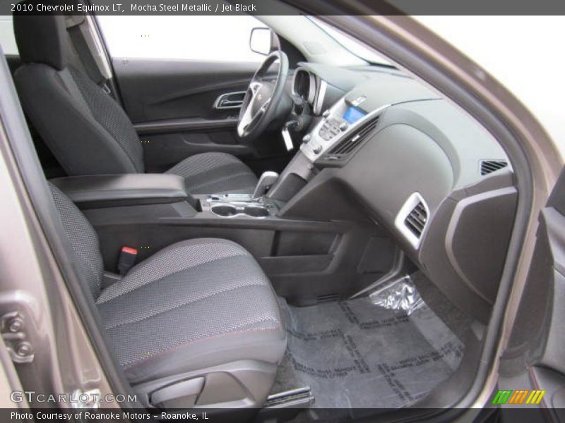 Mocha Steel Metallic / Jet Black 2010 Chevrolet Equinox LT