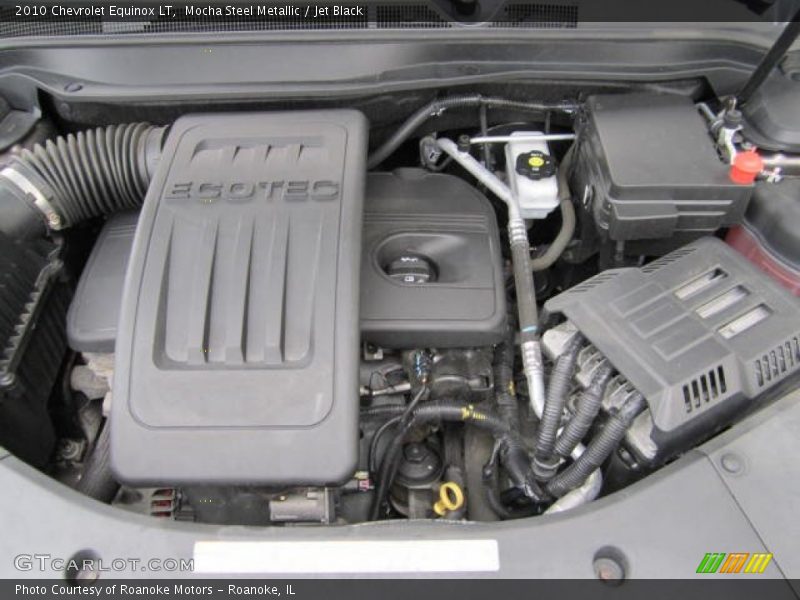 Mocha Steel Metallic / Jet Black 2010 Chevrolet Equinox LT