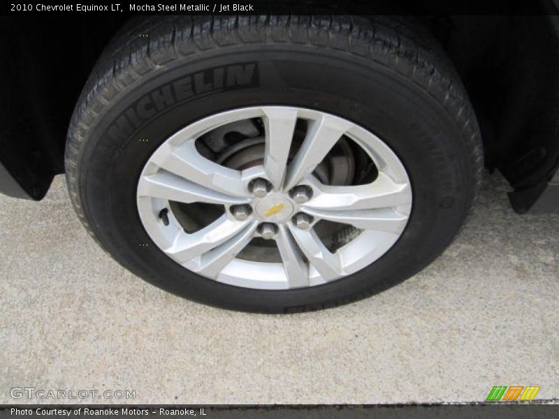 Mocha Steel Metallic / Jet Black 2010 Chevrolet Equinox LT