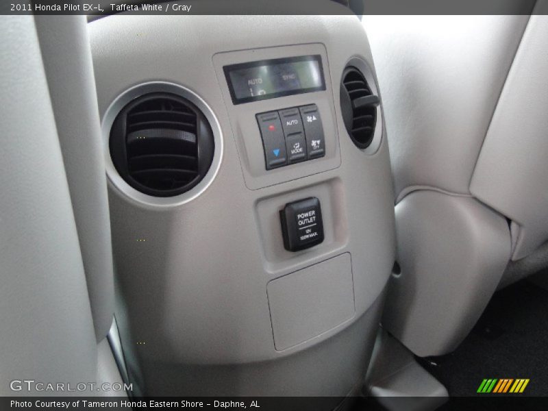 Taffeta White / Gray 2011 Honda Pilot EX-L