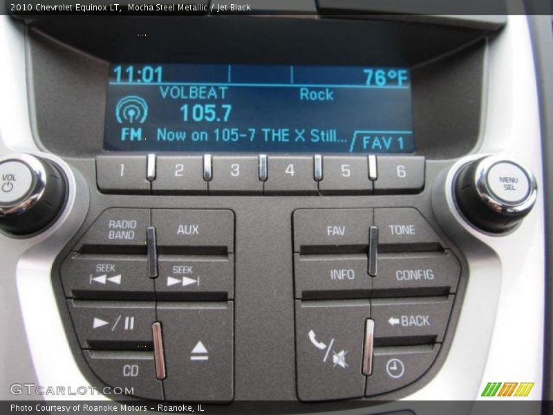 Mocha Steel Metallic / Jet Black 2010 Chevrolet Equinox LT