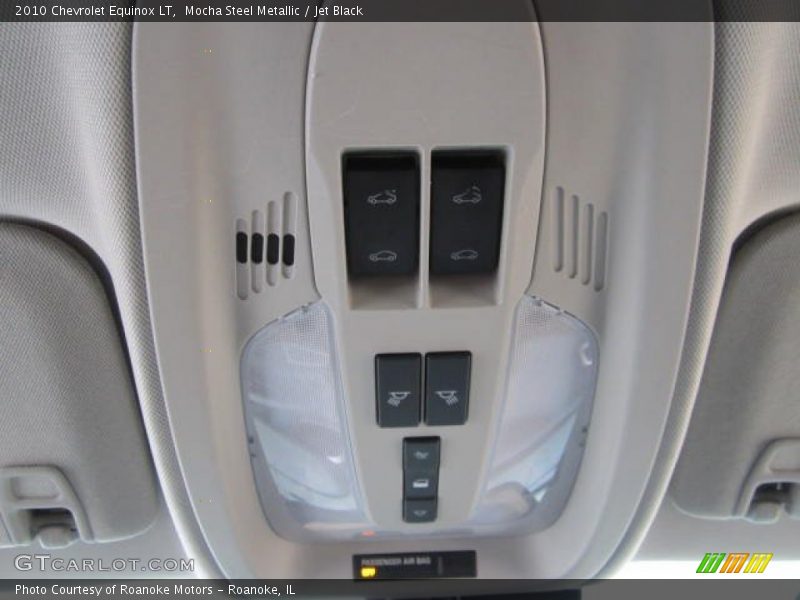 Mocha Steel Metallic / Jet Black 2010 Chevrolet Equinox LT
