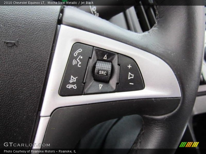 Mocha Steel Metallic / Jet Black 2010 Chevrolet Equinox LT