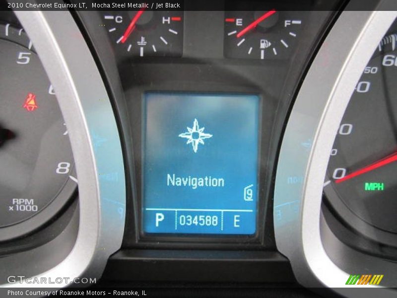 Mocha Steel Metallic / Jet Black 2010 Chevrolet Equinox LT