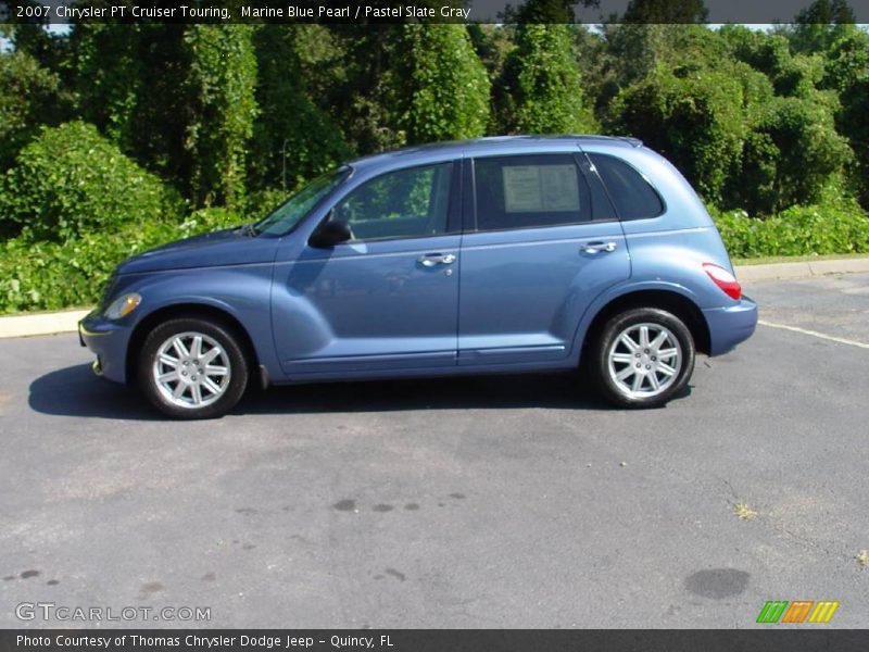 Marine Blue Pearl / Pastel Slate Gray 2007 Chrysler PT Cruiser Touring