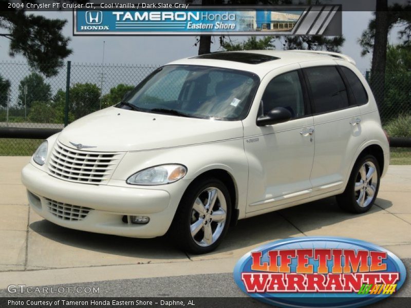 Cool Vanilla / Dark Slate Gray 2004 Chrysler PT Cruiser GT