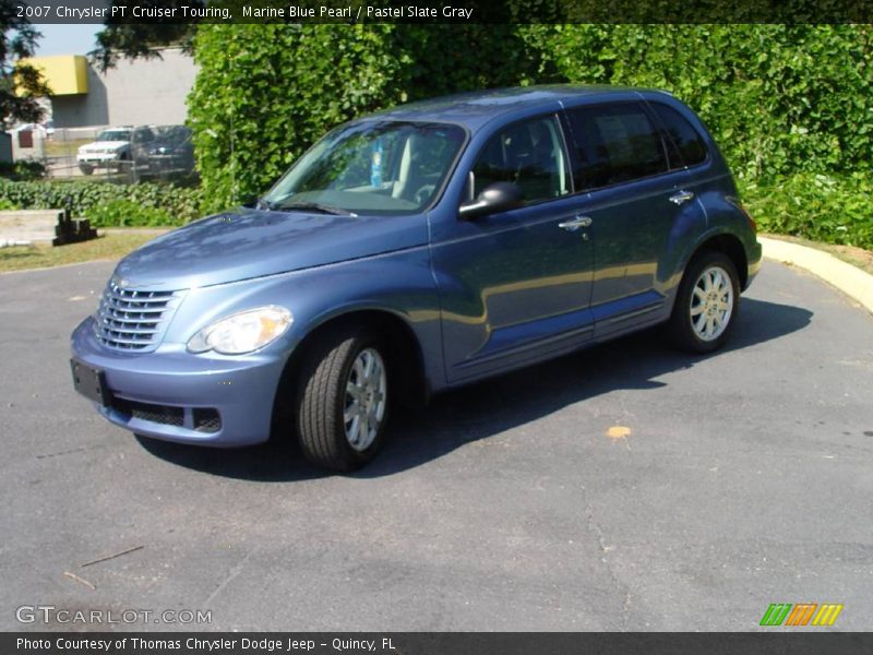 Marine Blue Pearl / Pastel Slate Gray 2007 Chrysler PT Cruiser Touring