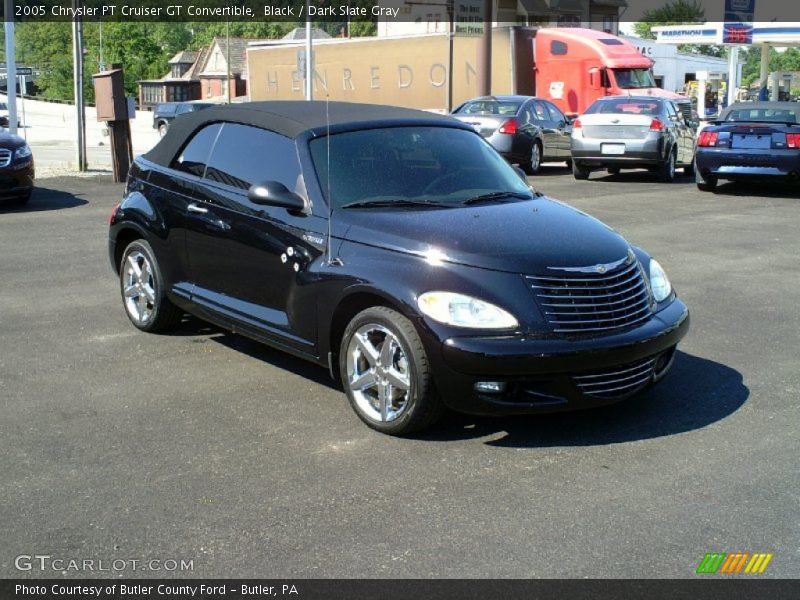 Black / Dark Slate Gray 2005 Chrysler PT Cruiser GT Convertible