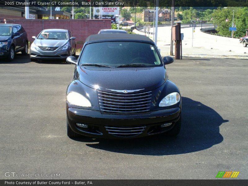 Black / Dark Slate Gray 2005 Chrysler PT Cruiser GT Convertible