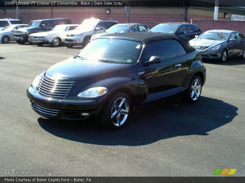 Black / Dark Slate Gray 2005 Chrysler PT Cruiser GT Convertible