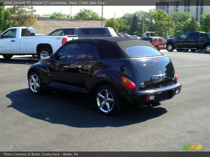 Black / Dark Slate Gray 2005 Chrysler PT Cruiser GT Convertible