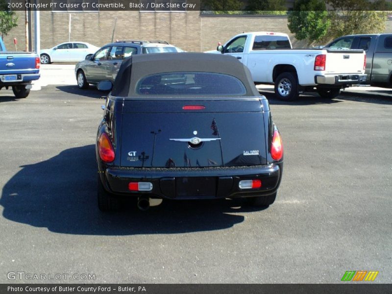 Black / Dark Slate Gray 2005 Chrysler PT Cruiser GT Convertible