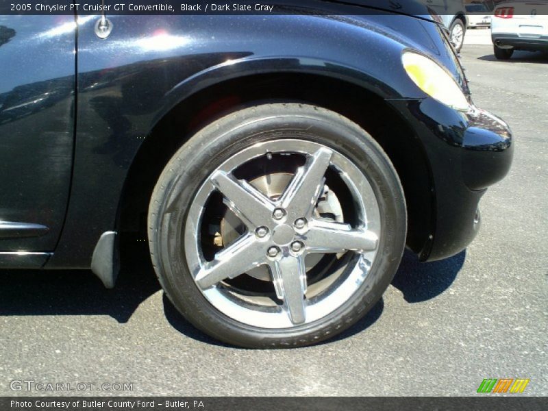 Black / Dark Slate Gray 2005 Chrysler PT Cruiser GT Convertible