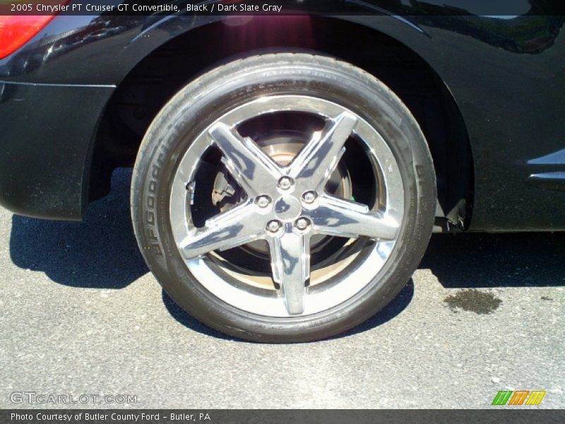 Black / Dark Slate Gray 2005 Chrysler PT Cruiser GT Convertible