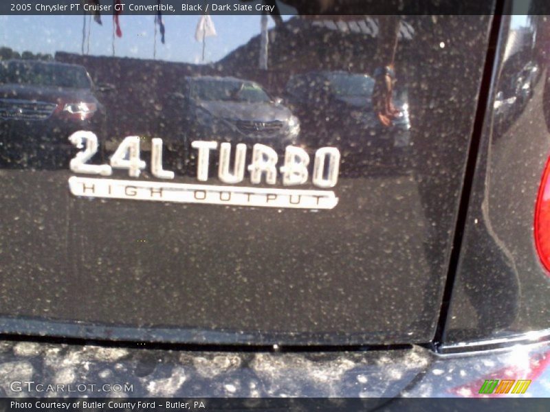 Black / Dark Slate Gray 2005 Chrysler PT Cruiser GT Convertible