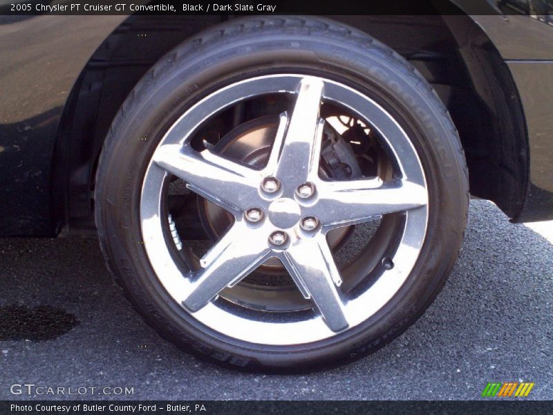 Black / Dark Slate Gray 2005 Chrysler PT Cruiser GT Convertible